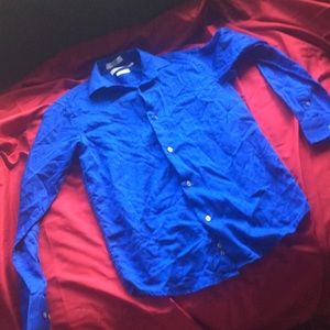 Blue Boy button up